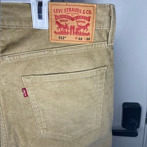 Men’s Levi’s 512 Slim Taper Fit Corduroy Pants